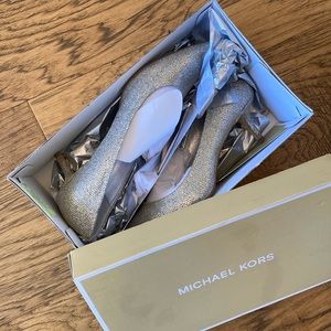 Michael Kors Sparkly Low Heels. Women’s 9.5